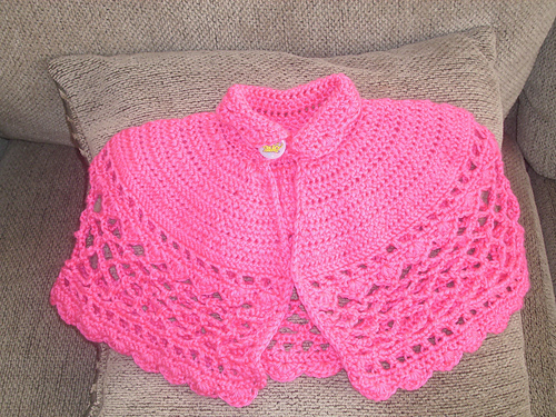 Mesh Lace Capelet photo 3