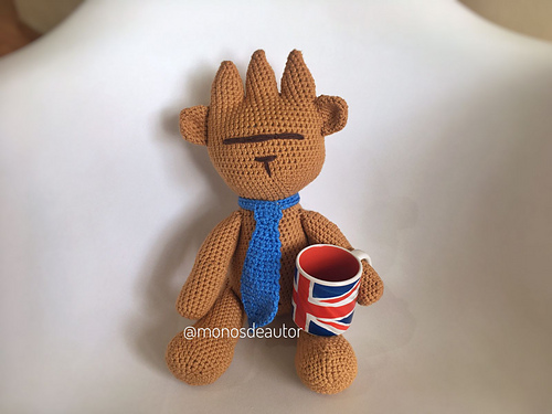 Tomee Bjørnen - Eddsworld Teddybjørn - Diana Cervera