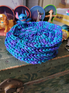 then I ran out of yarn