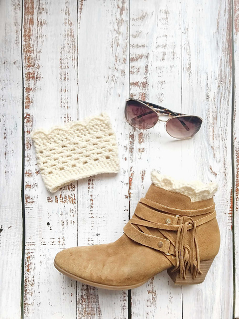 boho boot cuffs