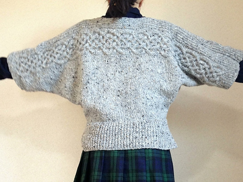 Cabled Dolman Sweater ケーブルのドルマンセーター 다른 모습 2