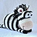 Pocket Pet Zebra pattern 