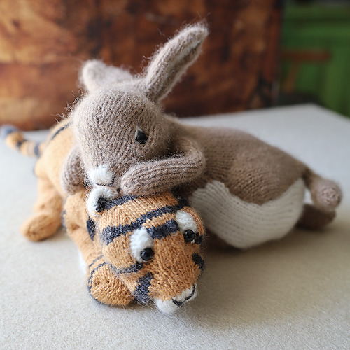 Ravelry: Wabbit the Rabbit pattern by Claire Garland