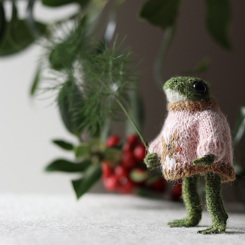 Frog’s Deer Genser - Claire Garland