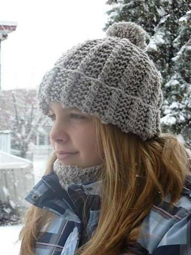 Cozy Knit Set (Scarf, Hat, Mitts) photo 2