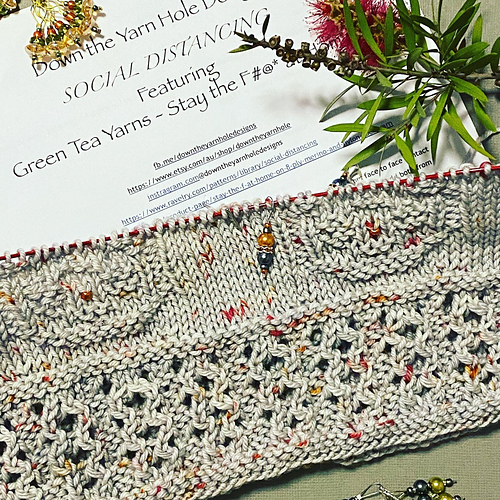 Ravelry: Social Distancing pattern by Down the Yarn Hole - Kerryann D.
