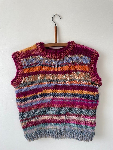 Chunky Strikkvest - Tracey Doxey