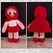 Little Red Riding Hood pattern 
