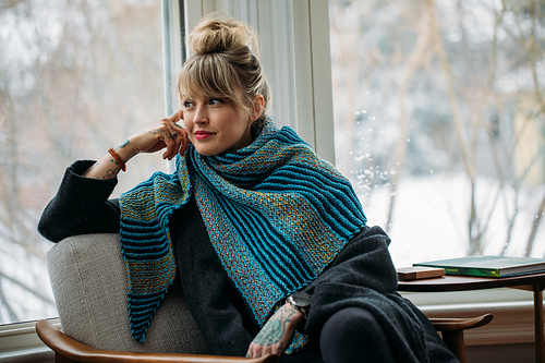 モワメームモワティエ　ストール Ravelry: Moonwhistle pattern by Andrea Mowry
