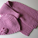 Breast Cancer Hat, Scarf & Flower Pin photo 3