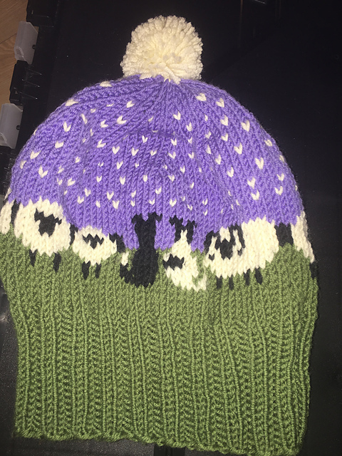 border collie knitting pattern