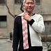 Feathered Arrow Scarf pattern 