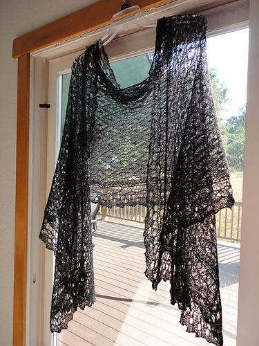 Ravelry: Cyrcus Rectangular Lace Shawl pattern by Madeline Wardrobe