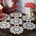 Napperon en etoile pattern