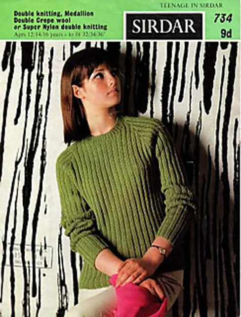 Raglan sweater 734
