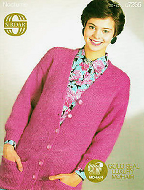 V-neck Cardigan with Pockets