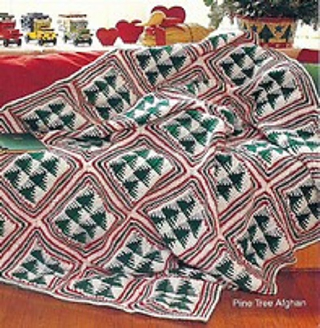 Pine Tree Afghan