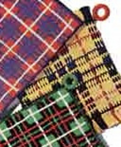 Tartan Place Mats and Potholder #S-87 photo 2