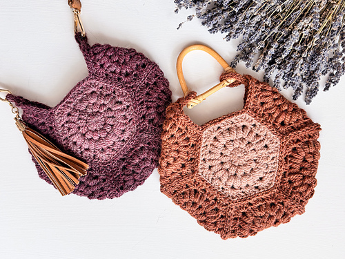 Seven Hexi Granny Square Bag photo 4