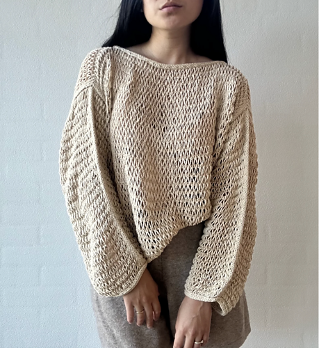 Enkelt og luftig Bluse - Easy as knit