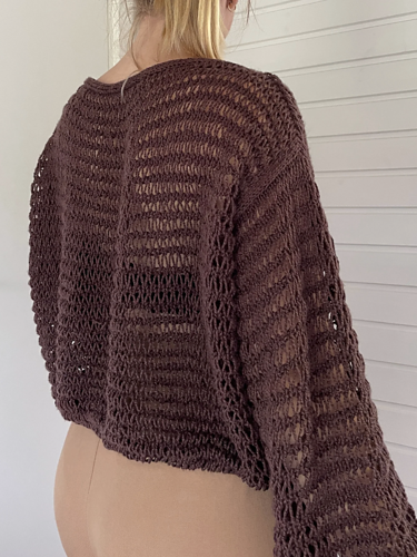 Enkelt og luftig Bluse - Easy as knit