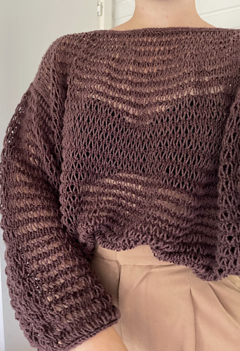 Enkelt og luftig Bluse - Easy as knit