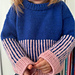 Easy Colour Mix Sweater Junior pattern