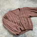 Fall Cables Cardi pattern 