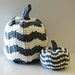 Chevron Pumpkins pattern 