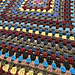 Ripple-Free Lie-Flat Granny Square Blanket pattern 