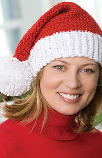 Ravelry: Santa Hat (Crochet) pattern by 