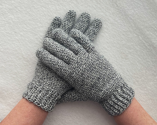 No-Gauge Custom-Fit Crochet Gloves