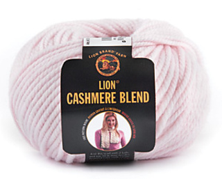 Lion Brand Jiffy Yarn Dusty Pink 3 ounces 