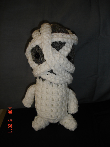 Amigurumi Mummy Ornament photo 3