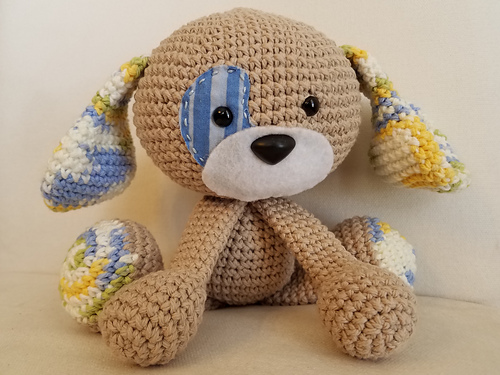 Amigurumi Domino The Dog photo 9