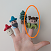 Basoa - Fairy finger puppet pattern
