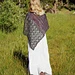 Wild Iris Shawl pattern 