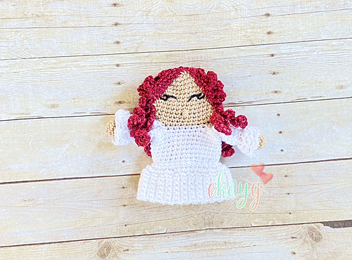 Ravelry: Good Witch Glinda Hand Puppet pattern by Erin Greene