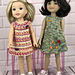 Garter Stitch Sunny Dress for 14-inch Doll pattern 