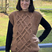 Knotwork Cable Vest pattern 
