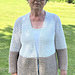 Two-Tone Summer Linen Cardigan pattern 