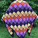 Meadow Colors Modular Shawl pattern