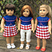 American Girl Doll Independence Day Dress pattern 