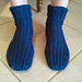 TUBE SLIPPERS pattern 