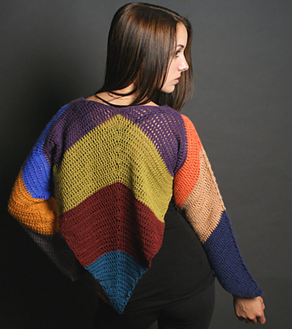 Ravelry Crocheted Sleeves pattern by Martina Behm and Flora Yang