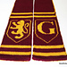 Gryffindor Spirit Scarf pattern 