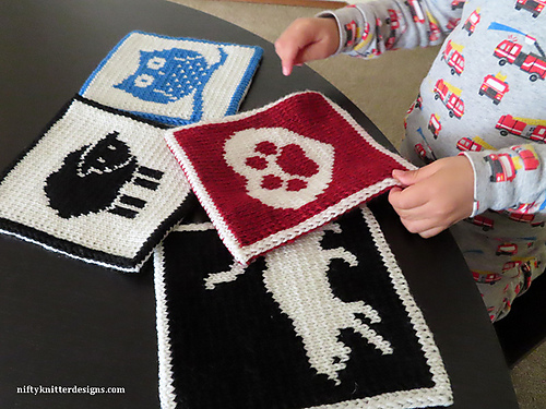 Pawprint Heart Potholder photo 5