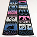 Cat Love Scarf pattern 