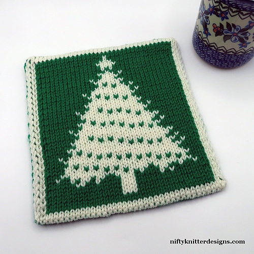 Christmas Tree Potholder photo 2