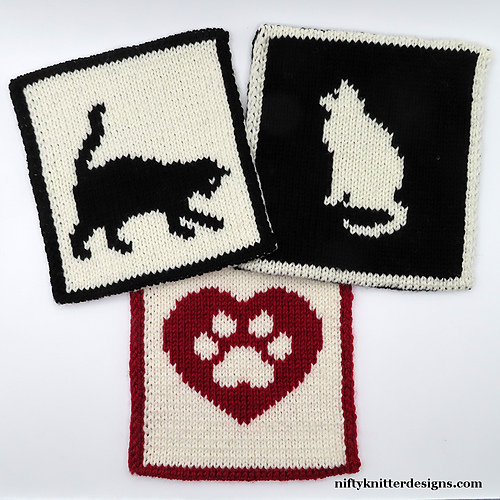 Ravelry: Serene Cat Potholder pattern by Lisa Hannan Fox